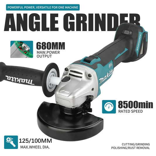 Makita DGA404 18V Brushless Cordless Angle Grinder Pro