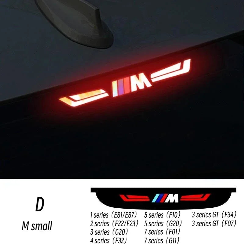 BMW Rear Brake Light Sticker For 3 Series 7 Series