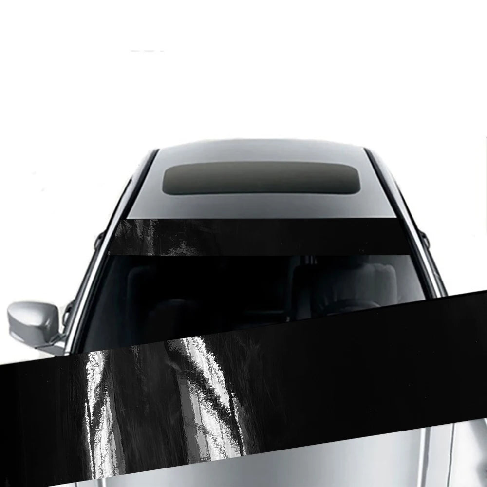 Car Sunshade Stickers Auto Front Windshield 3D Vinyl Film Rear Gear Decorative Decals