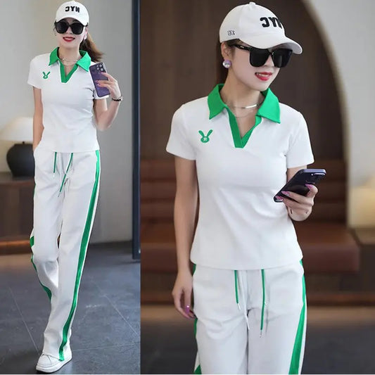 OEING Womens Casual Sports Knit Two Piece Comfort Set