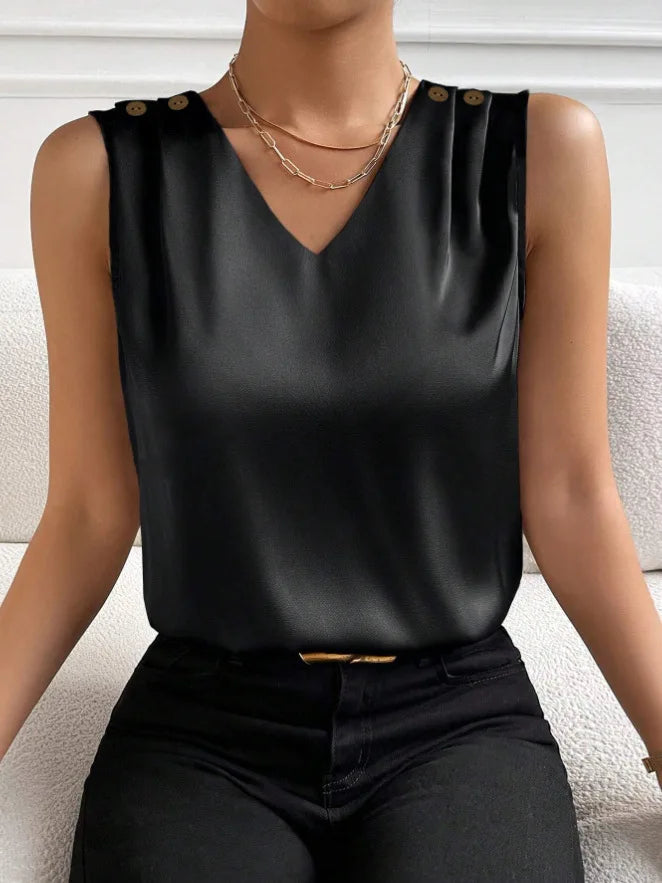Elegant Sleeveless Blouses For Women Perfect For Summer Fashion