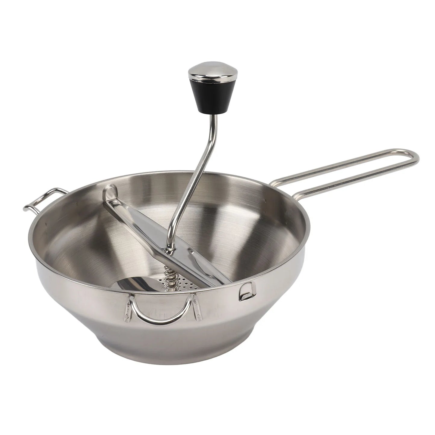 Stainless Steel Vegetable Mill for Easy Food Preparation and Straining