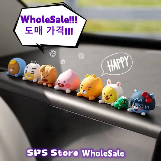Cute Korean Anime Cartoon Character Air Vent Decoration Accessories