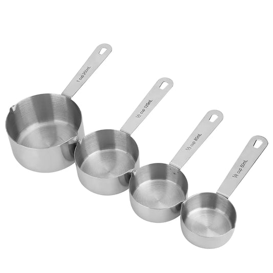 Stainless Steel Measuring Cups Set for Kitchen and Baking