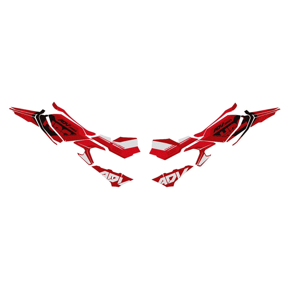 ADV 350 Fairing Protection Graphic Kit Decal Sticker Set