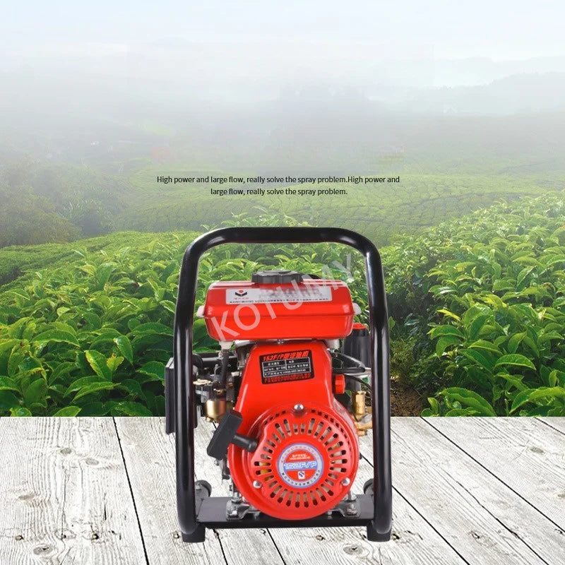 4.5HP Gasoline Engine High Pressure Sprayer Portable Agricultural Garden Fruit Tree Disinfection Pump