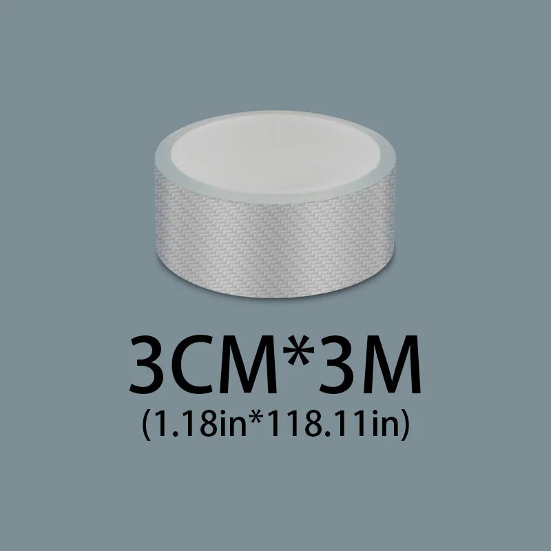 Transparent Carbon Fiber Car Trim Bumper Door Sill Film Anti Scratch Guard Sticker Strip Invisible Body Film