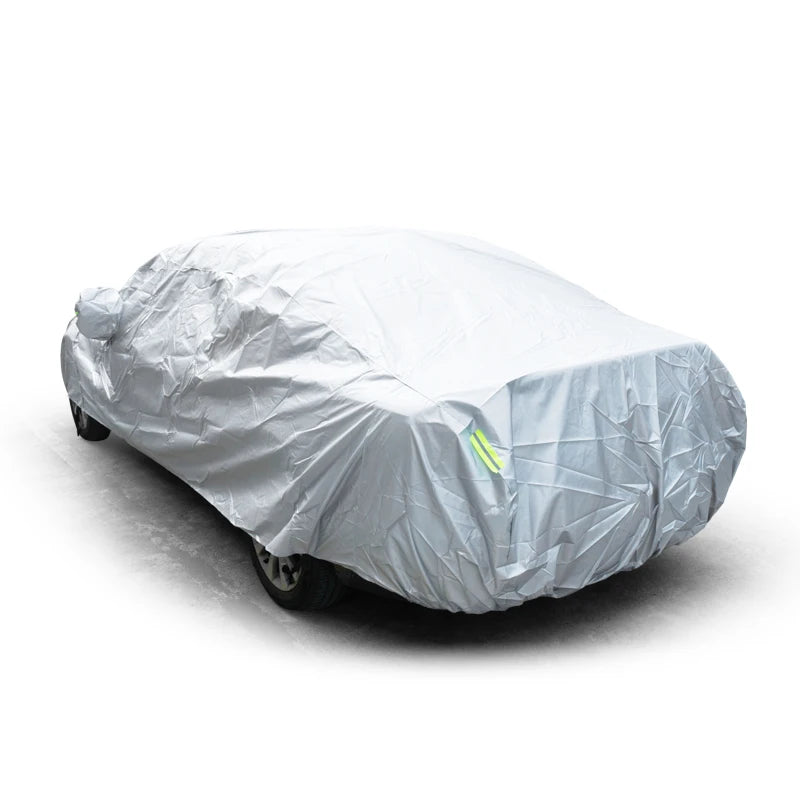 Universal Car Cover for Outdoor Protection from Snow and Dust
