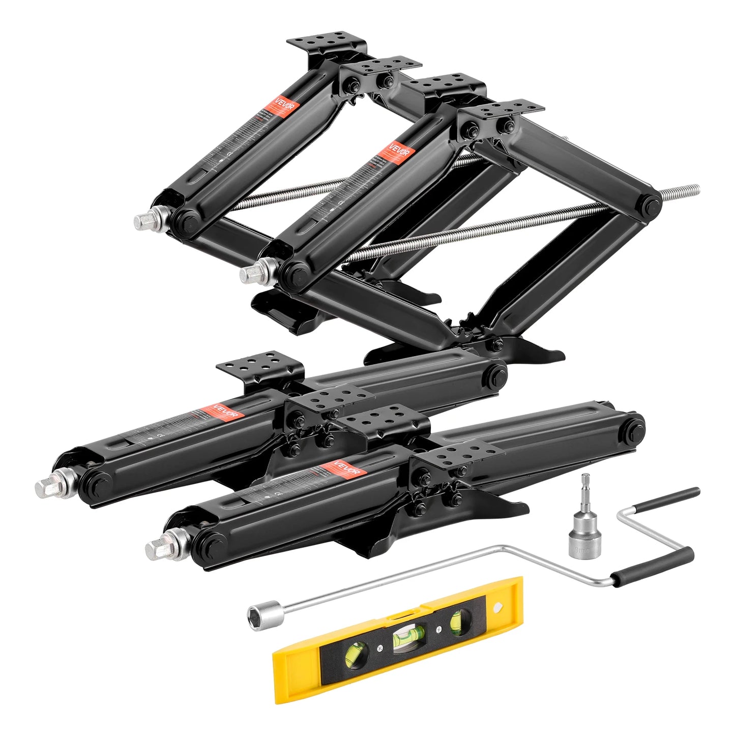 Succebuy RV Scissor Jacks Stabilizer Set Of 4 Heavy Duty