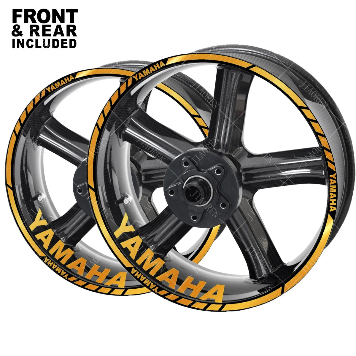 Yamaha Wheel Logo Sticker Rim Decal Vinyl Set Kit Pro