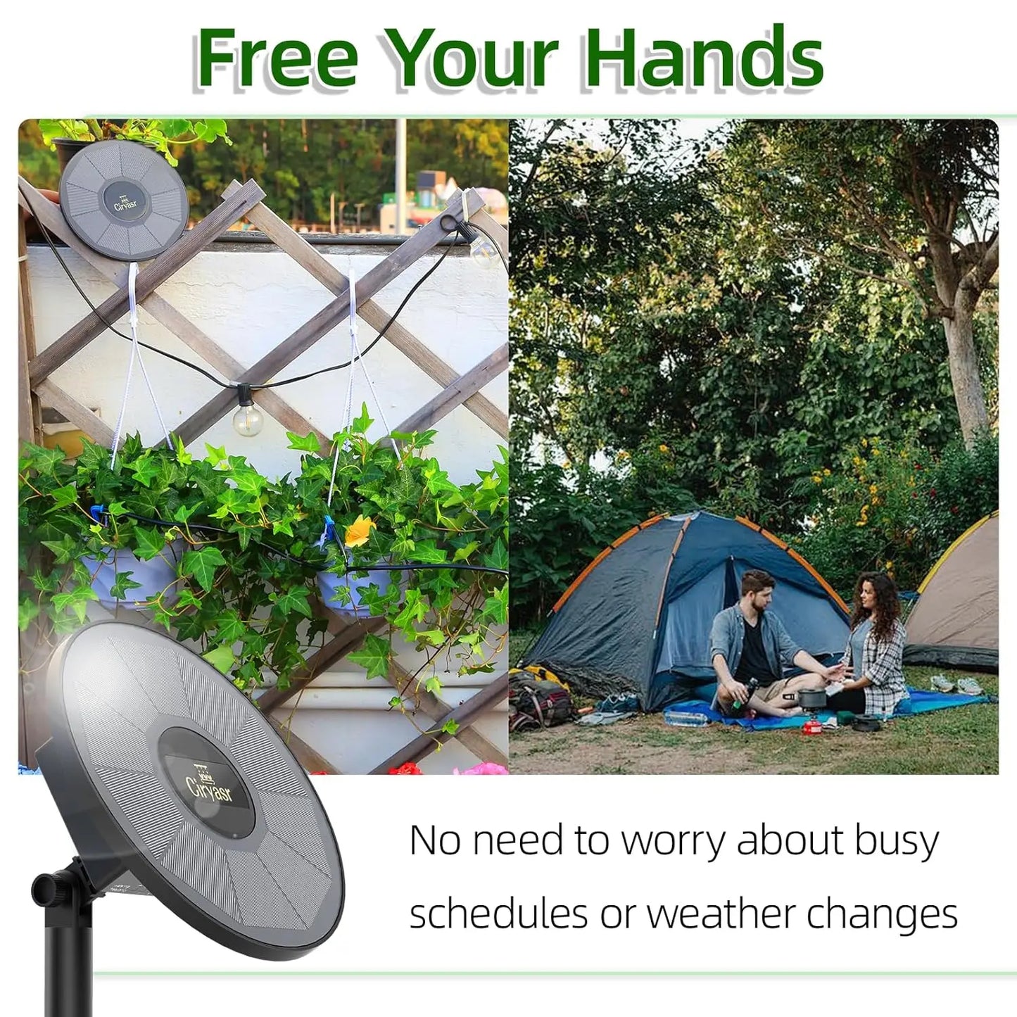 Choice Solar Drip Irrigation System With 6 Timer Modes