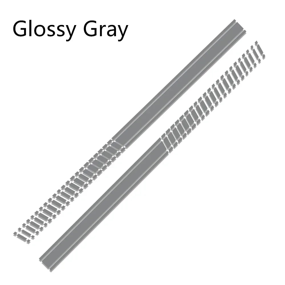 2PCS Universal Car Body Long Stripe Sticker Auto Accessories for Suzuki Volvo Tesla Skoda VW Volkswagen Smart Seat Subaru Toyota