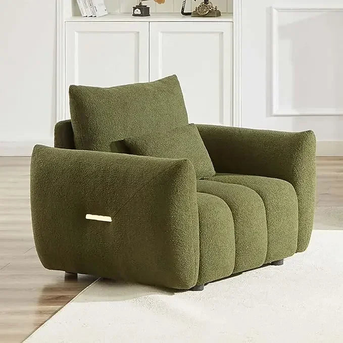 Modern Comfy Deep Seat Teddy Cloud Sofa for Living Room