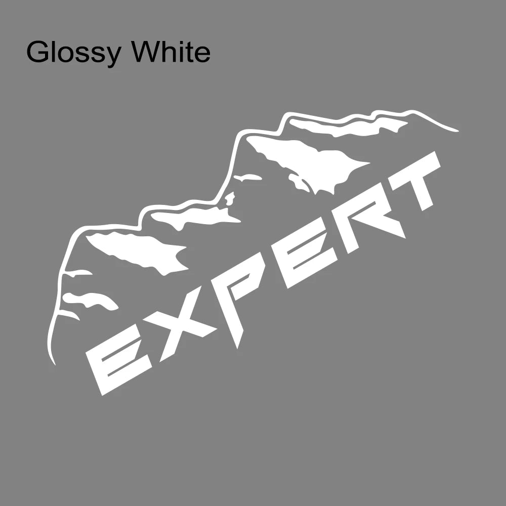 Mountain Styling Car Back Door Stickers Vinyl Decals For Peugeot Expert Traveller Auto Body Exterior Accessories