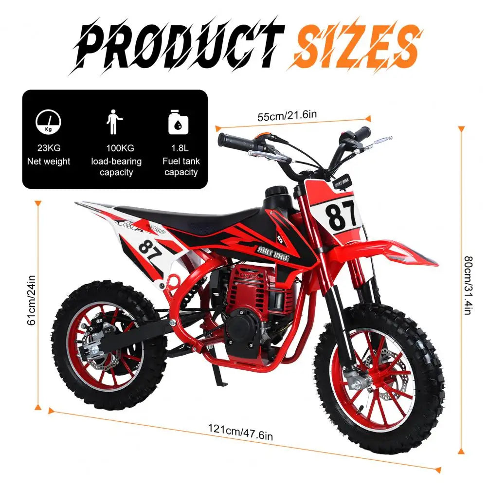 49cc 4 Stroke Pocket Motorbike Toy With Disc Brakes