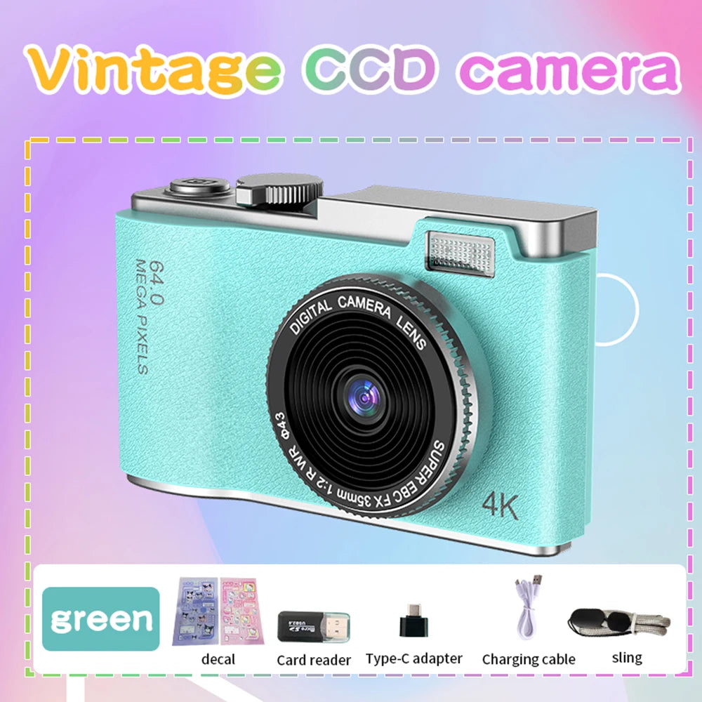 Compact Digital Camera for Kids with Autofocus and Zoom