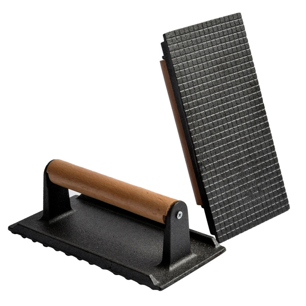 Universal Heavy-Duty Meat Press for Perfect Burgers and Steaks