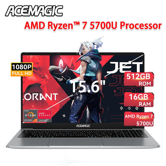 ACEMAGIC LX15Pro Laptop with Ryzen 7 and Radeon Graphics