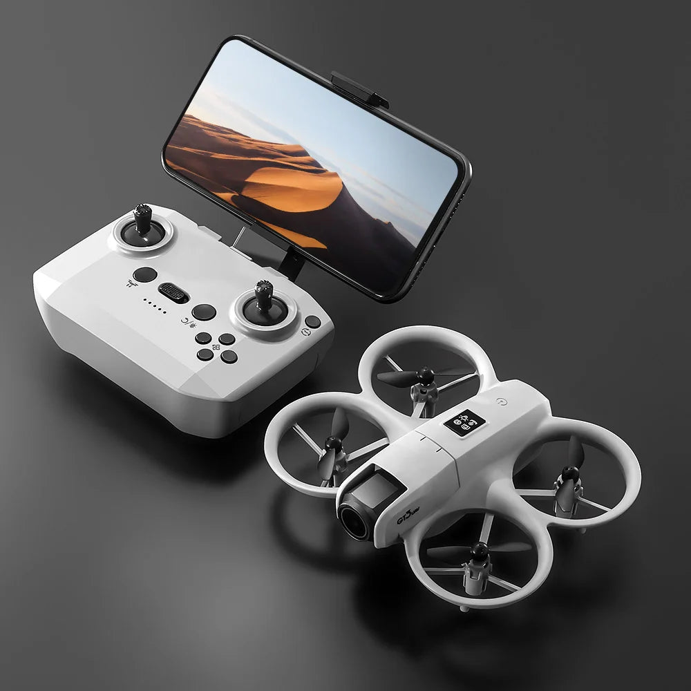 GT3 Mini LED Foldable Drone GPS 8K HD Dual Camera Brushless Motor Obstacle Avoidance Quadcopter RC Toys Gifts