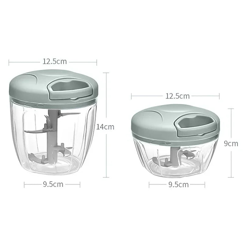 Portable Garlic Chopper and Vegetable Cutter Kitchen Tool