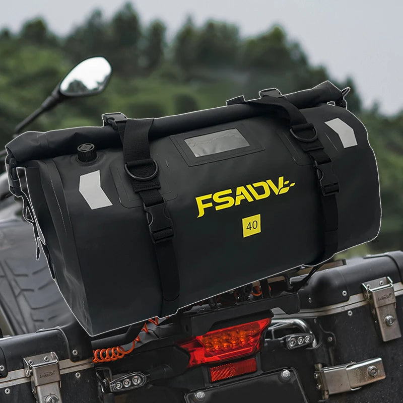 Universal Motorcycle Waterproof Tail Bag For Rear Seat