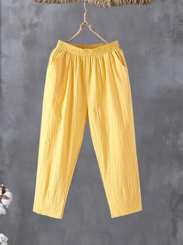 Casual Loose Harem Pants for Women Summer Comfort Wear