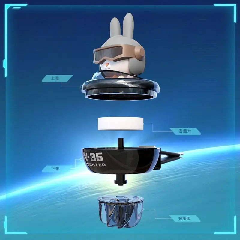 Cute Korean Anime Cartoon Character Air Vent Decoration Accessories