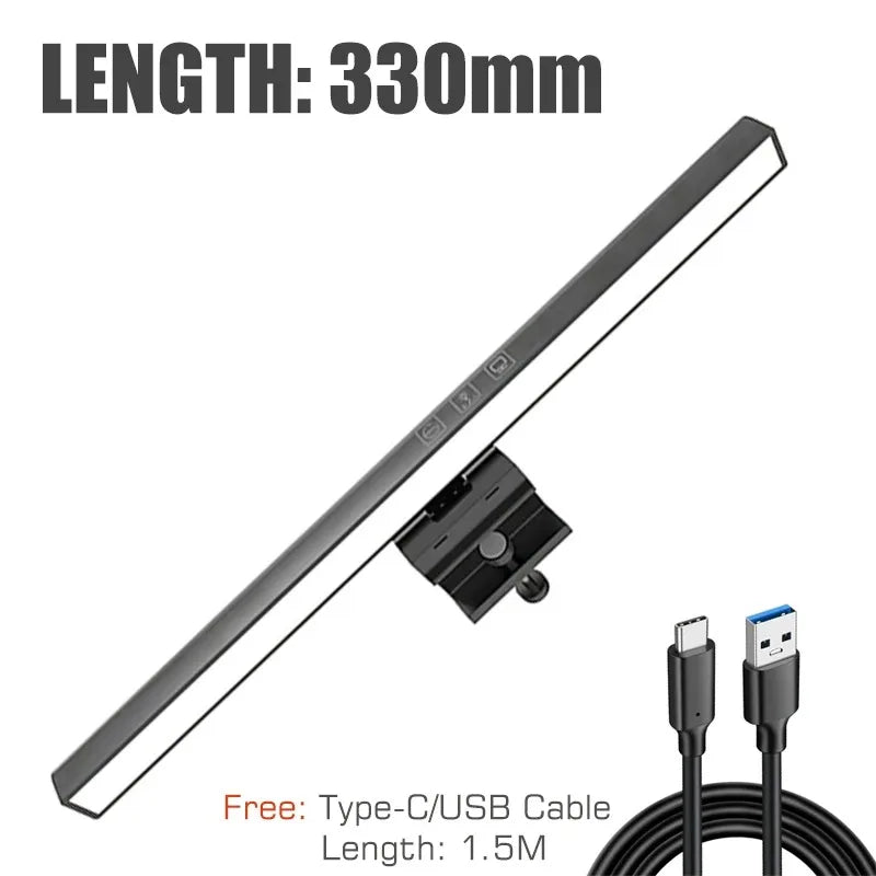 Dimmable LED Desk Lamp Monitor Light Bar for Reading