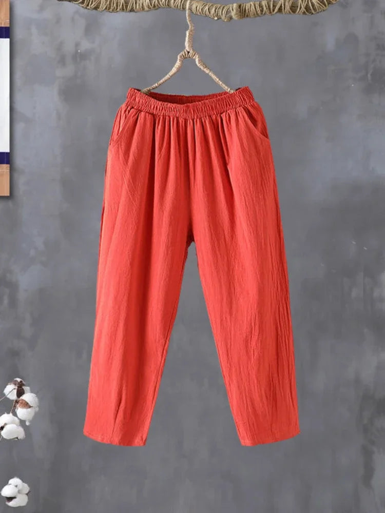 Casual Loose Harem Pants for Women Summer Comfort Wear