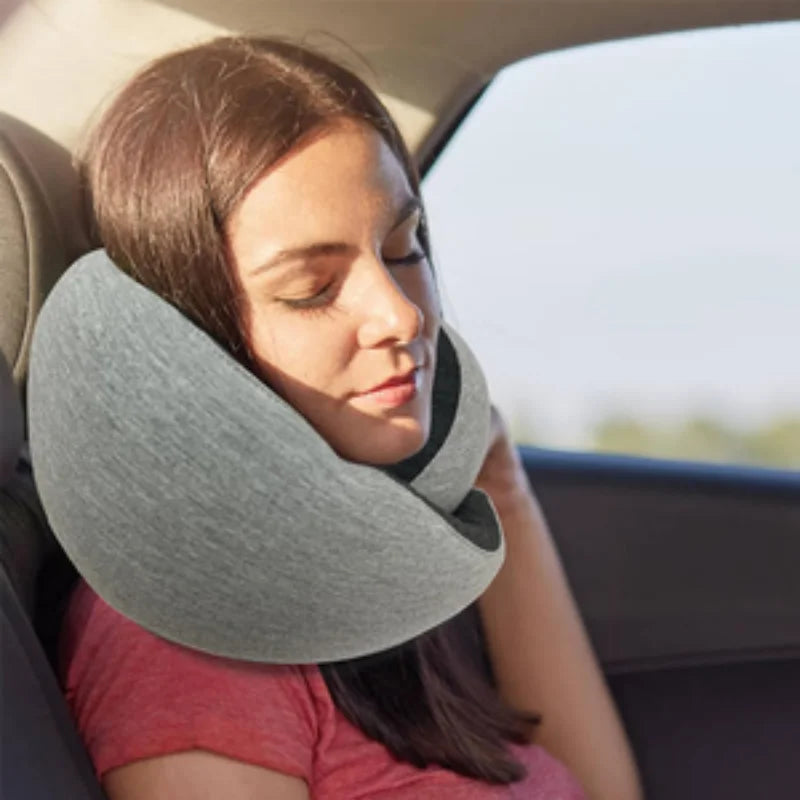 Travel Neck Pillow U Shaped Airplane Cushion For Comfort