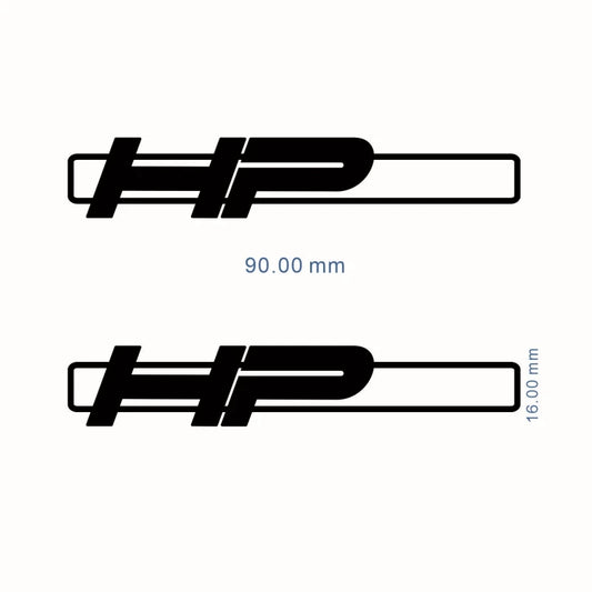Hign-concerned BMW HP Performance Reflective Decal Stickers