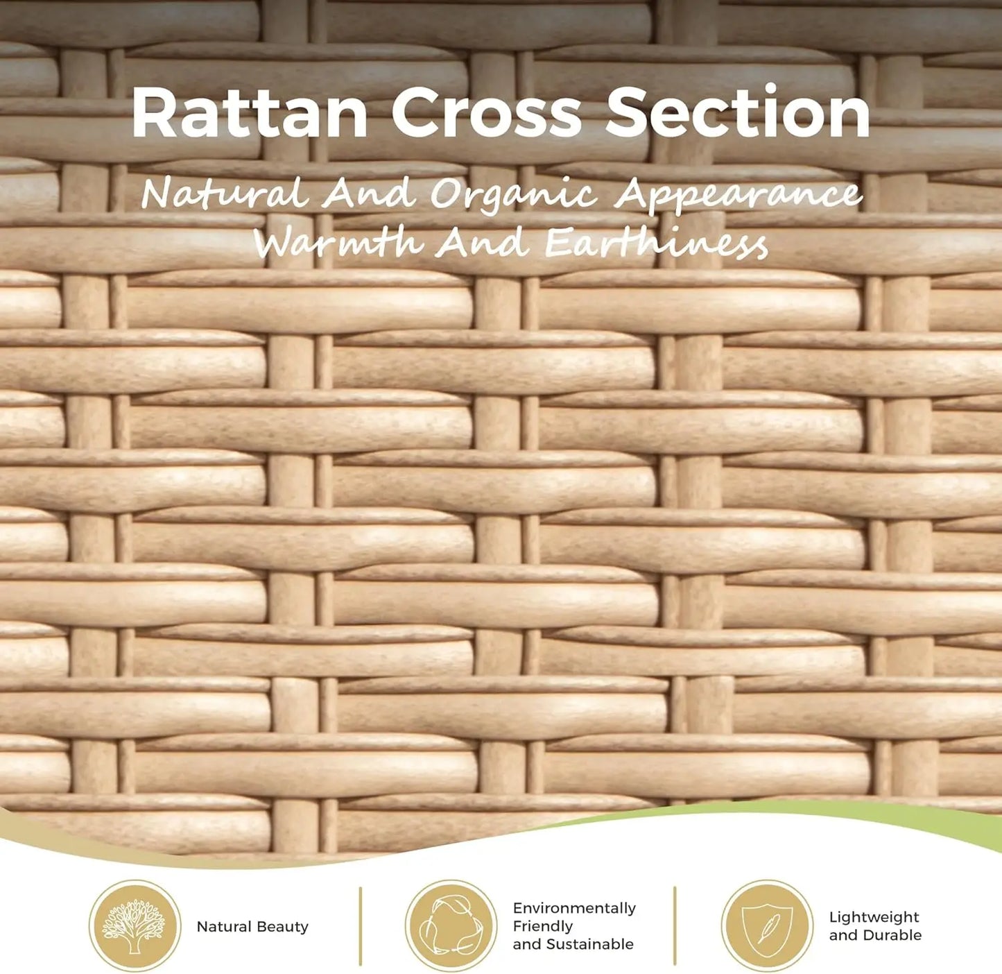 Zhuxiang 5 Seat Outdoor Patio Furniture Set With Cushioned Chairs Sofa And Marbling Coffee Table