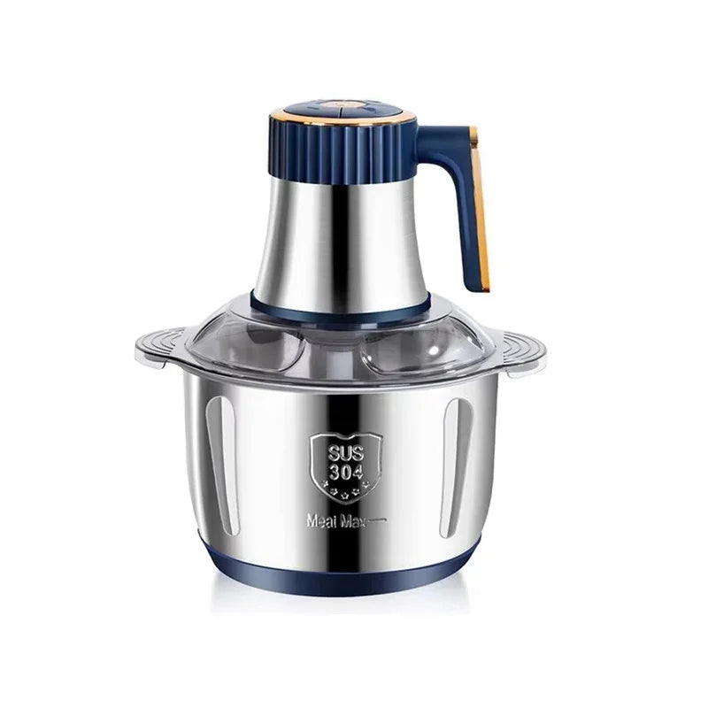 Stainless Steel Electric Meat Grinder And Vegetable Slicer Processor