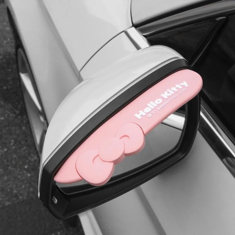Sanrio My Melody Hello Kitty Kuromi Cute Rearview Mirror Accessory