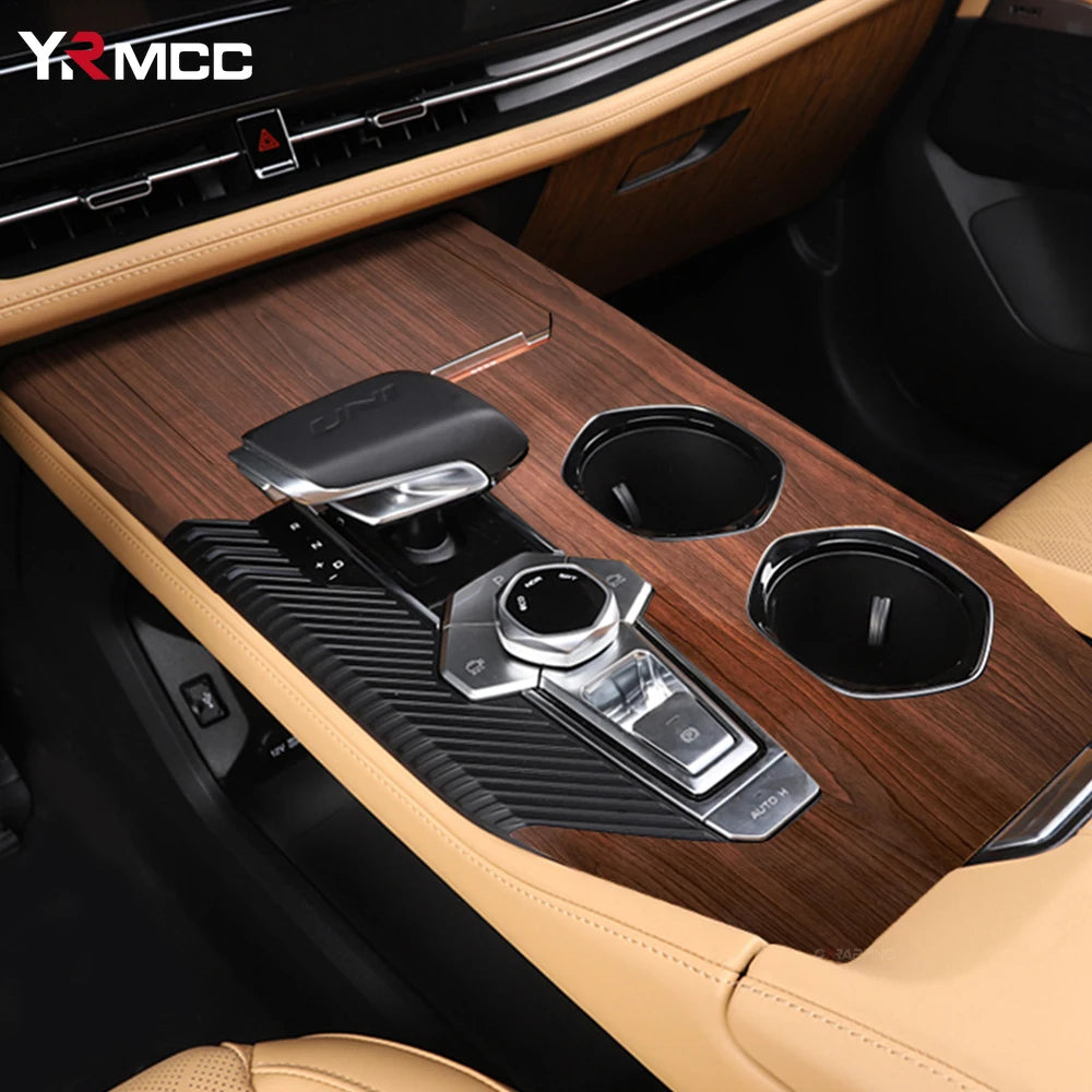 Car Sticker Wood Grain Vinyl Film Automotive Interior Adhesive Decals Small Size Car Vinyl Wrap Auto Accessories