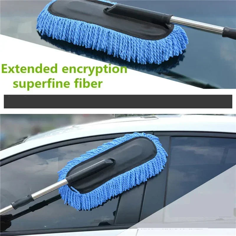 Car Cleaning Tools Microfiber Dust Mop and Washing Brush