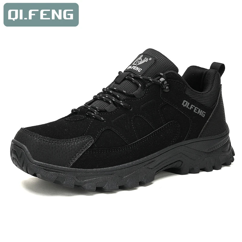 QIFENGCN Unisex Adventure Sneakers Durable Non Slip Hiking Shoes