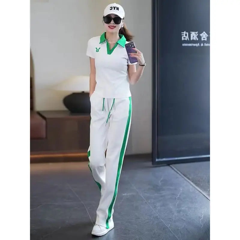 OEING Womens Casual Sports Knit Two Piece Comfort Set