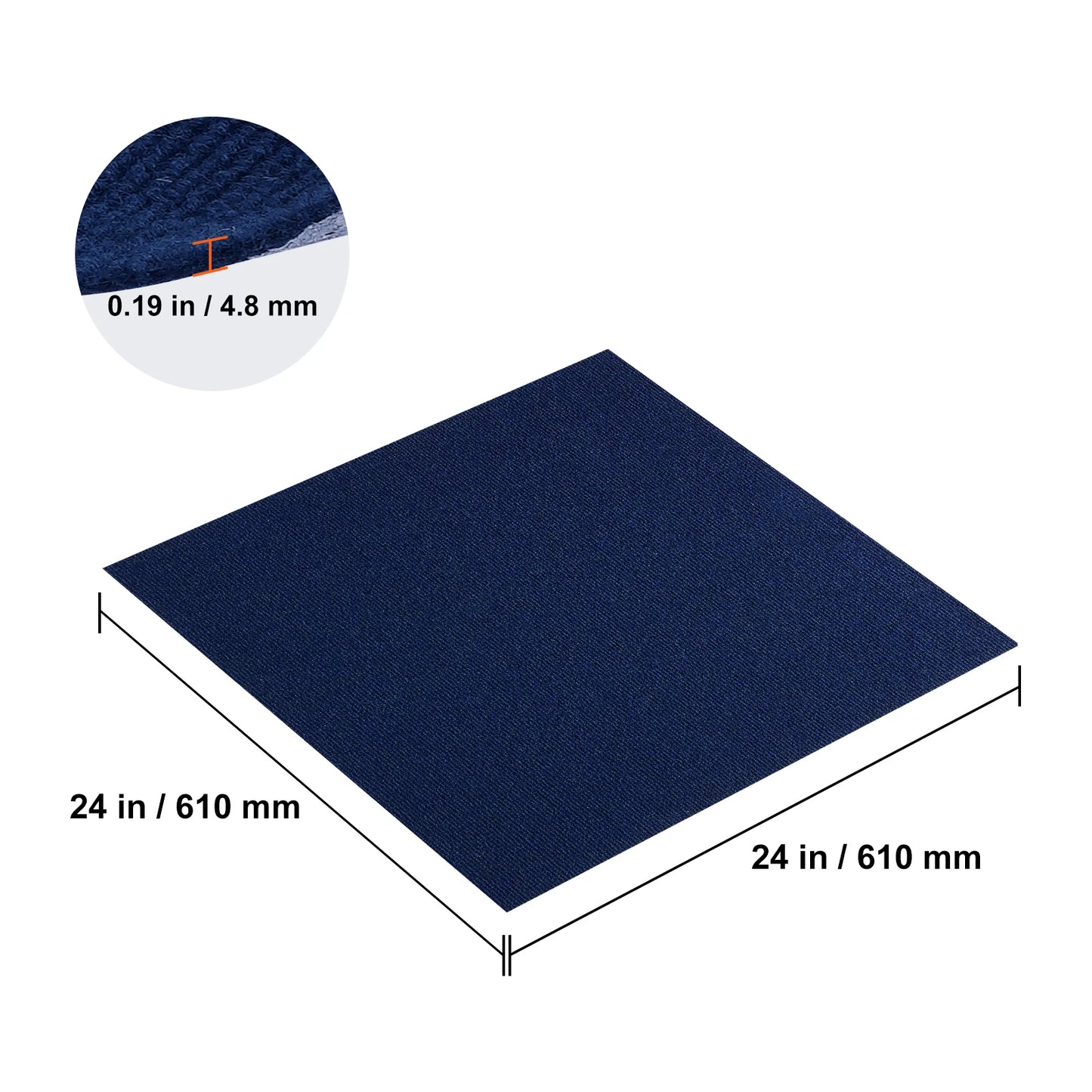 Peel and Stick Soft Carpet Tiles for Easy Floor Makeover