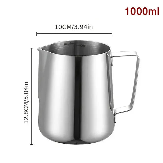 Stainless Steel Measuring Cup with Innovative Inner Scale Design