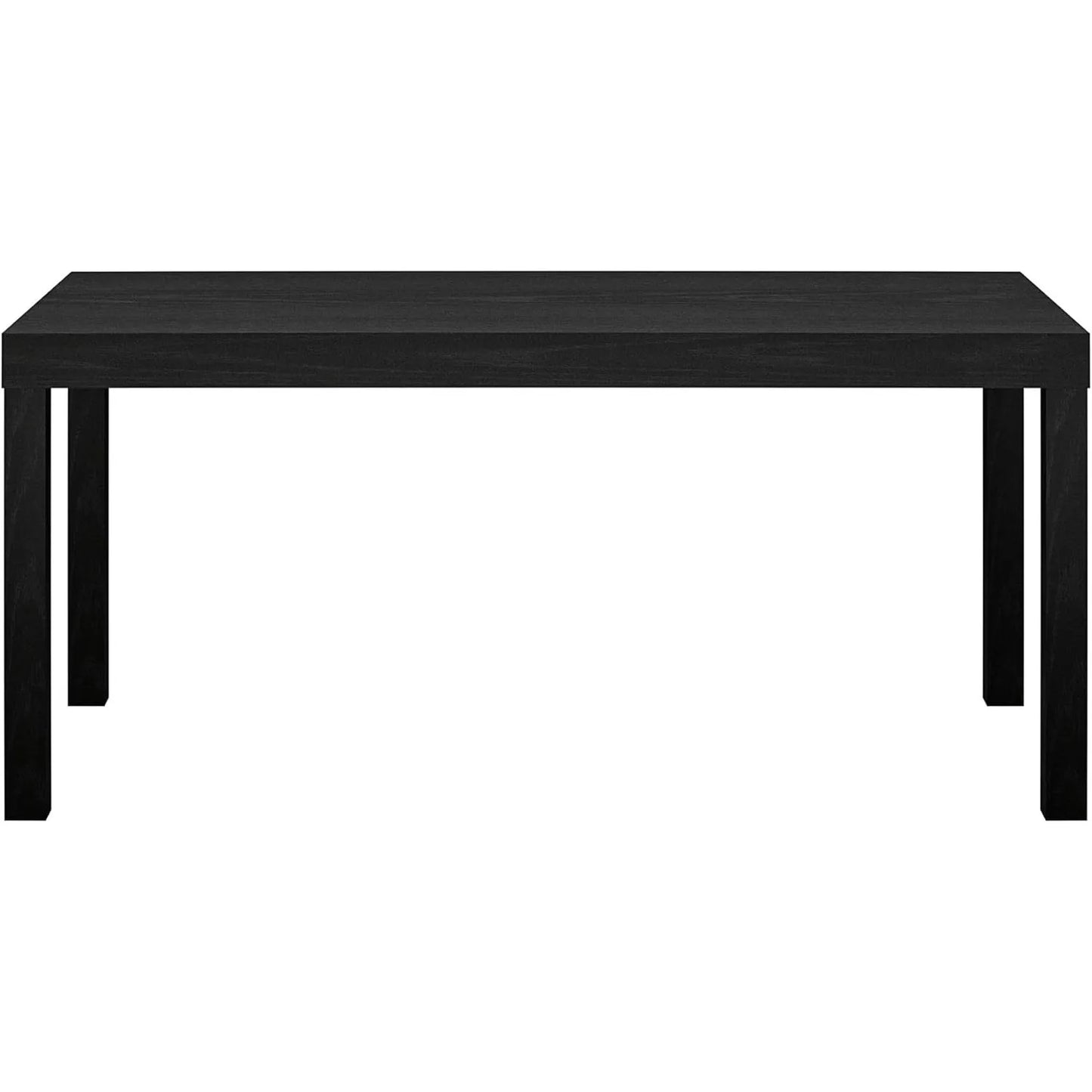 Modern Coffee Table with Wood Grain Finish