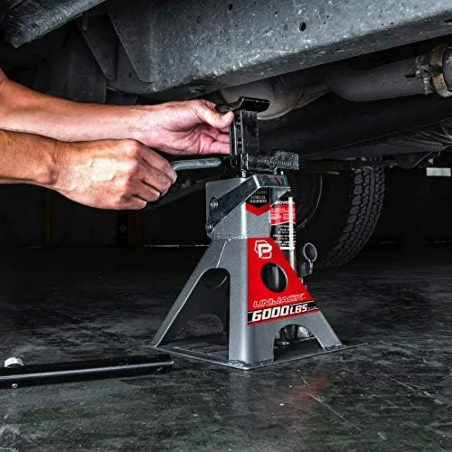 Bottle Jack And Jack Stands All-In-One Car Lift 6000 Pound