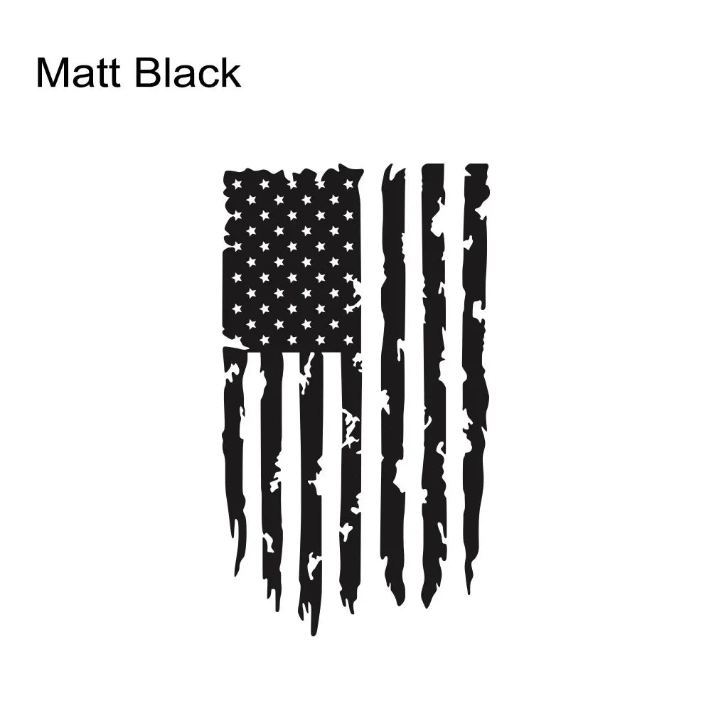 Car Sticker USA Flag Matte Film Decal for Toyota Hilux Tacoma Jeep Gladiator Isuzu Dmax Ford F150 Dodge RAM Tuning Accessories