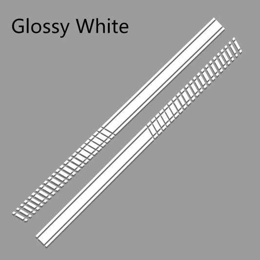 2PCS Universal Car Body Long Stripe Sticker Auto Accessories for Suzuki Volvo Tesla Skoda VW Volkswagen Smart Seat Subaru Toyota