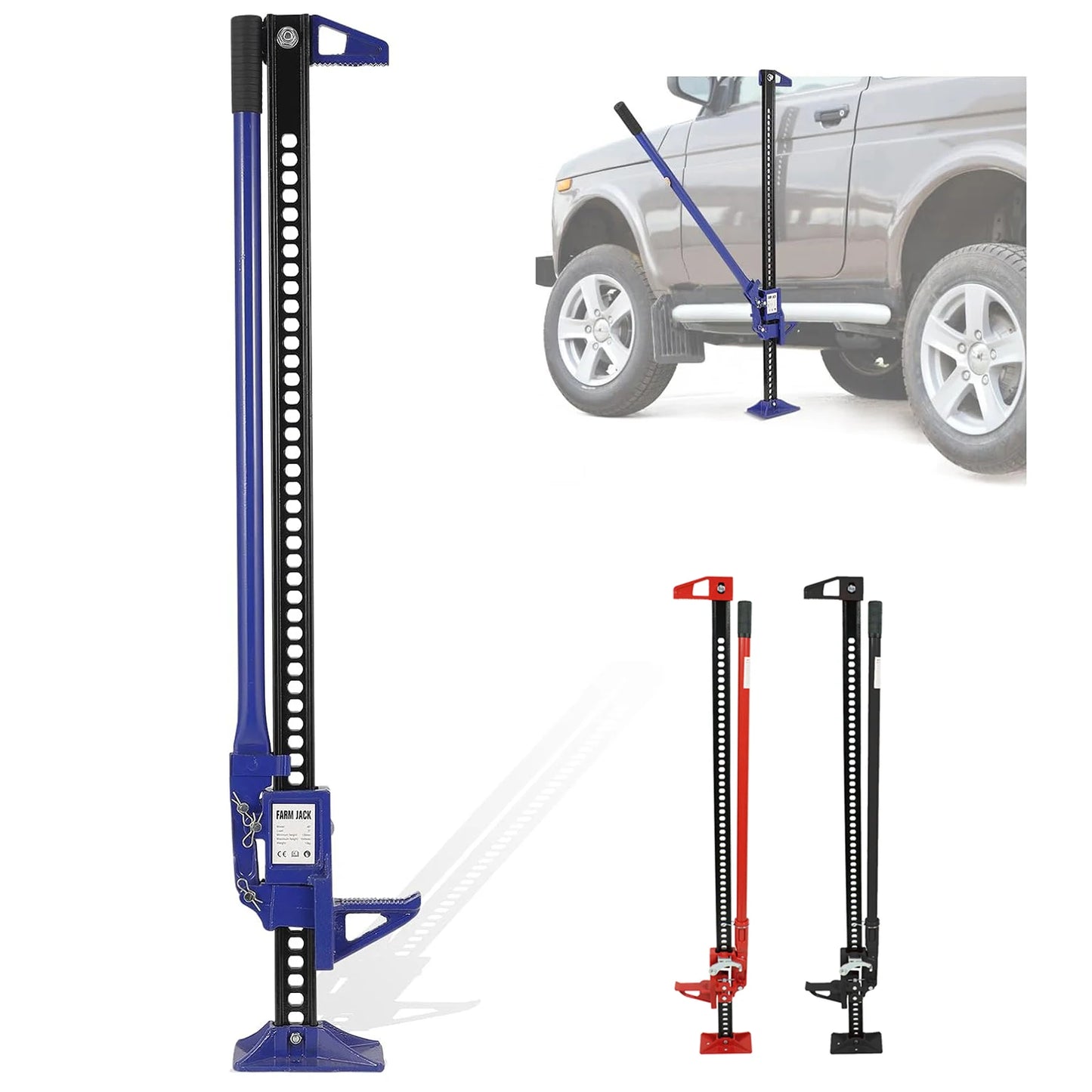 TWISTER.CK 6600Lb Farm Jack High Lift Ratcheting Utility Off Road