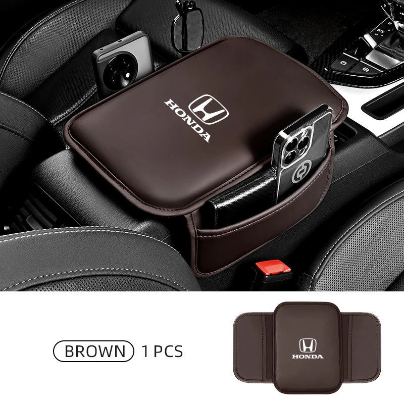 Honda PU Leather Center Console Armrest Pad For Honda Cars