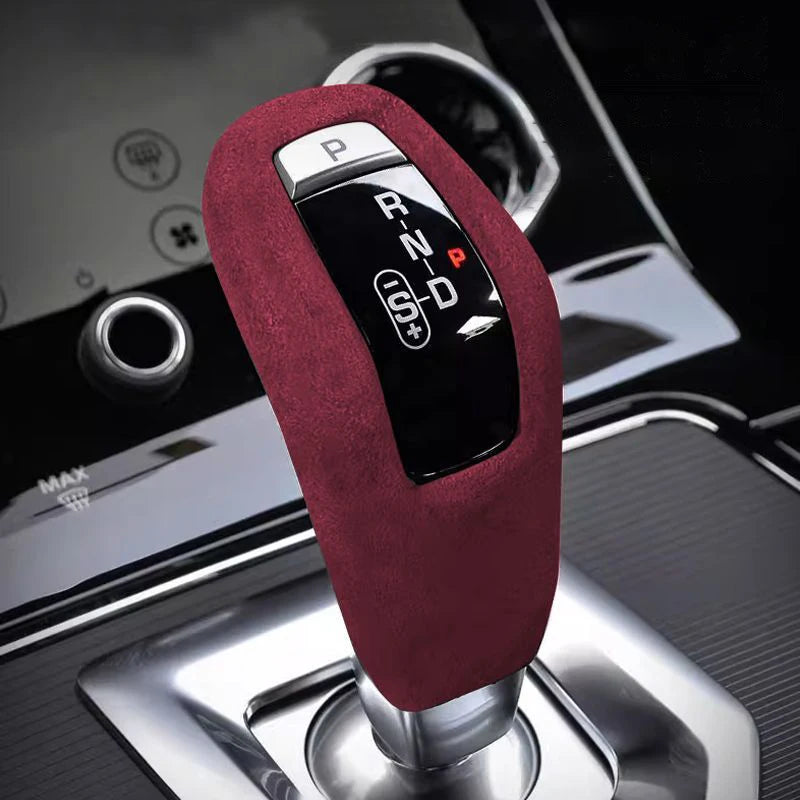 Alcantara Suede Gear Shift Knob Cover For Land Rover