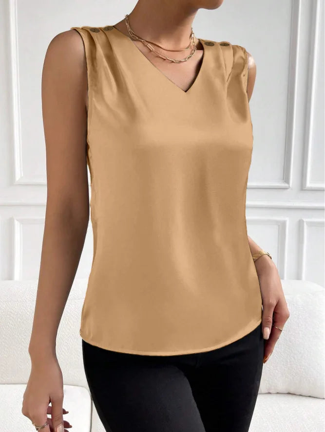 Elegant Sleeveless Blouses For Women Perfect For Summer Fashion
