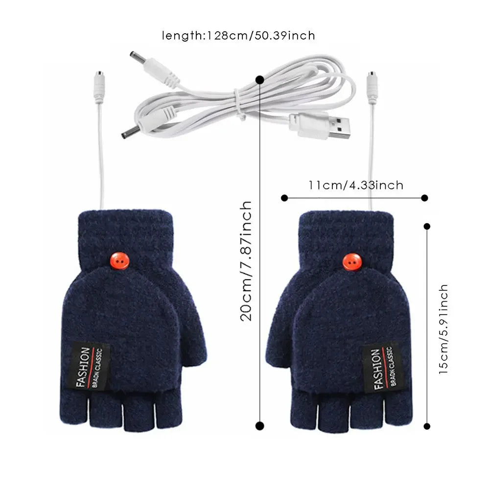 Shunmaii USB Heated Gloves With Touchscreen