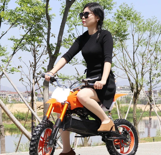 CNZKO Electric Off Road Motorcycle for Kids 24V Battery